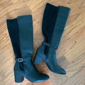 Loft tall black boots